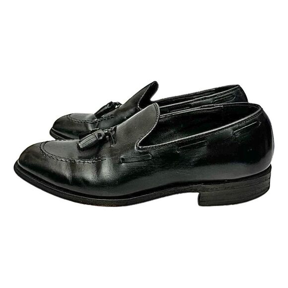 Hanover 3596 Master-Flex Black Men’s Calf Tassel Loafers Size 7.5 EEE Vintage - Picture 12 of 12